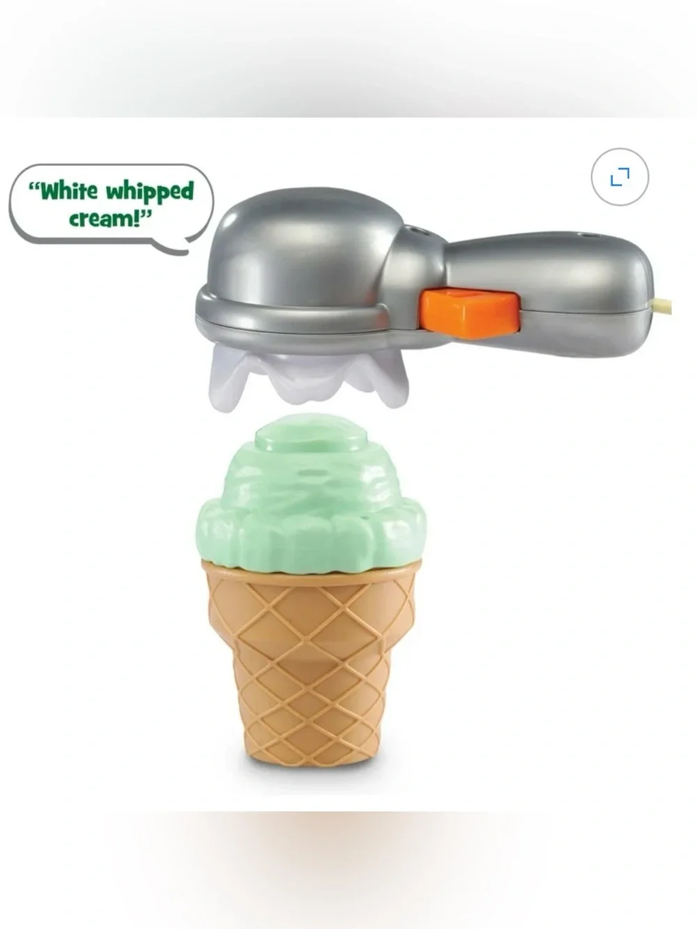 Leapfrog Scoop & Learn Ice Cream Cart with All Accessories